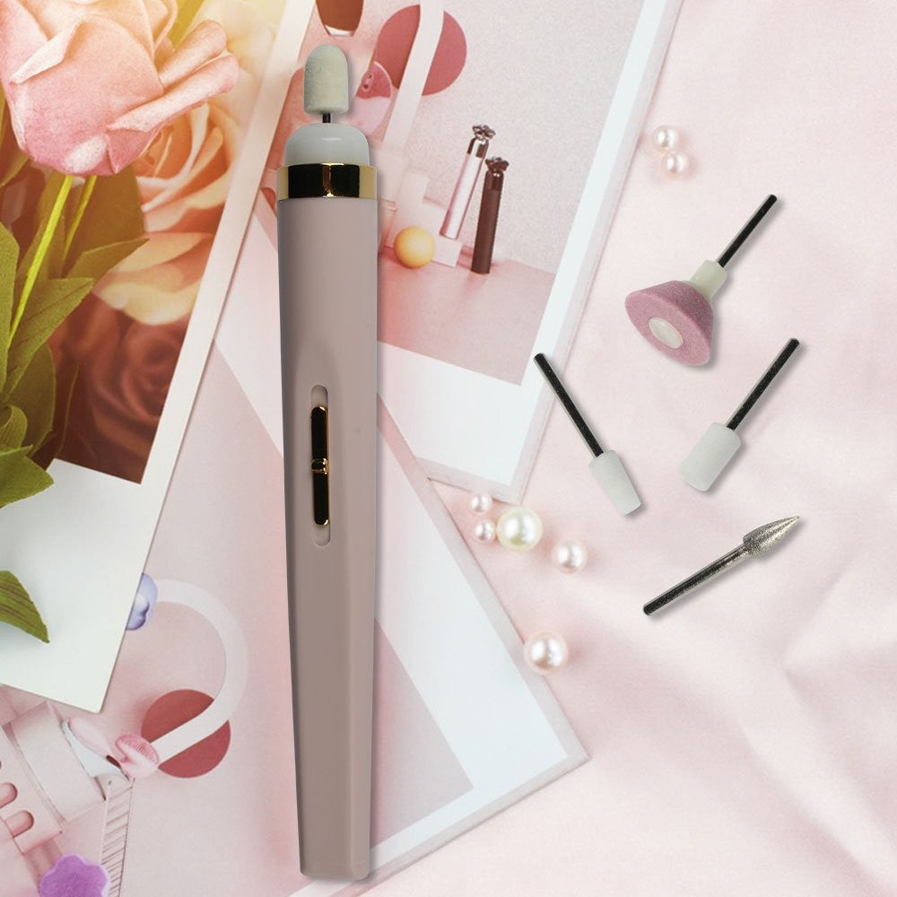 Electric Nail Drill File Machine for Manicure and Pedicure with LED Light