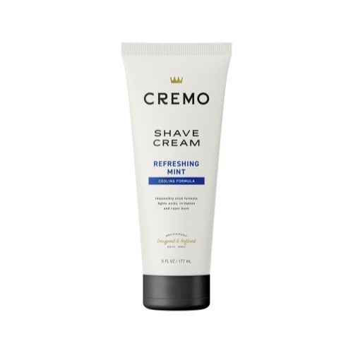 Cooling Shaving Cream with Mint for Razor Burn Relief - 6 Fl Oz, Pack of 6