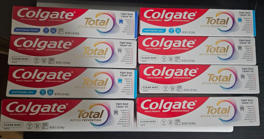 Bulk Colgate Toothpaste Assortment 70-Pack MaxFresh & Optic White