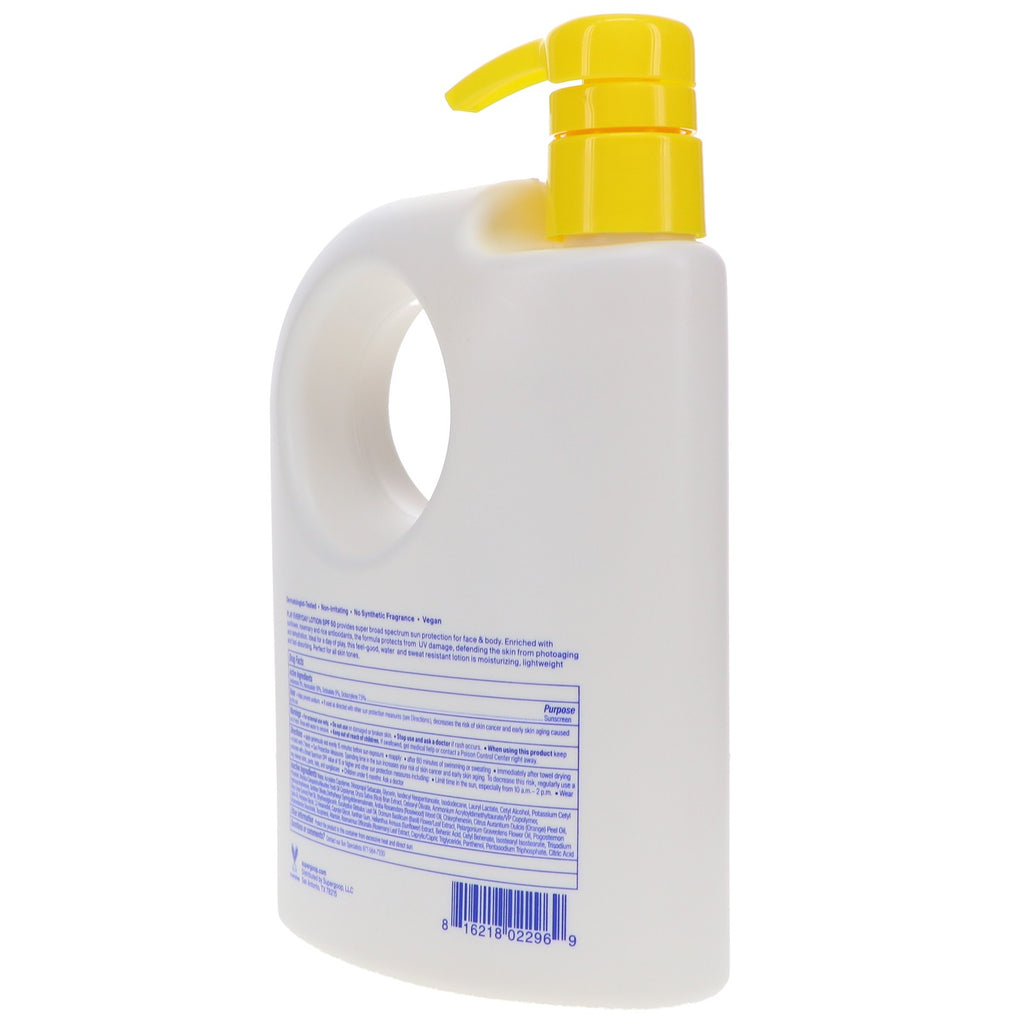 SPF 50 Sunscreen Lotion with Sunflower Extract 18 oz - Daily Moisturizer