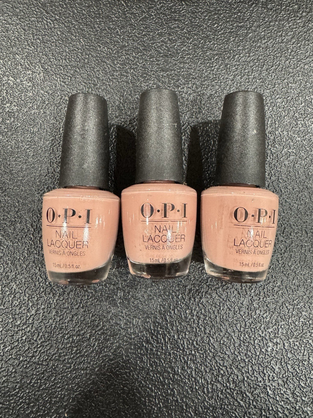 OPI Nail Lacquer Set Dulce De Leche 3 Pack 0.5oz Each - Long-Lasting Polish