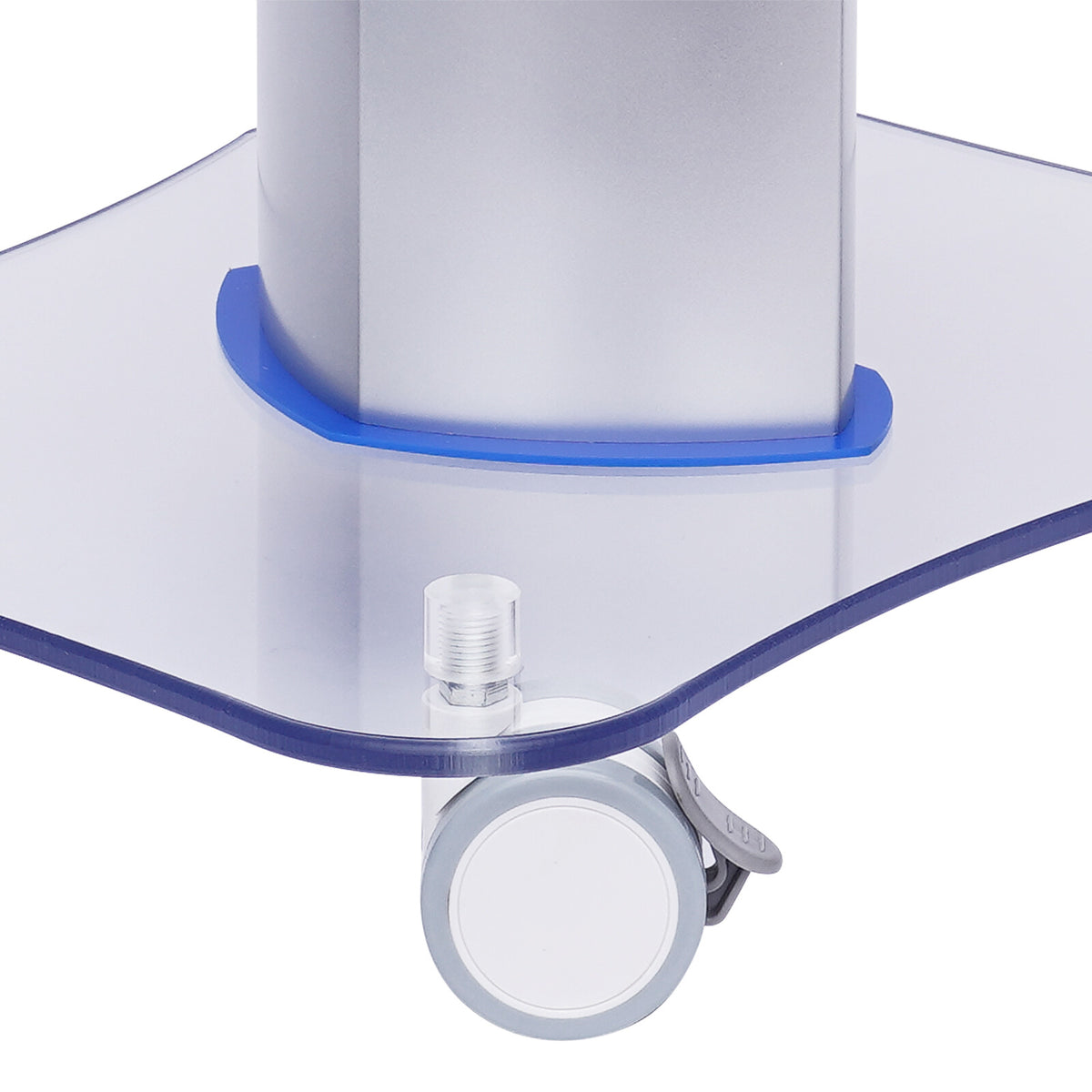 Salon Trolley Cart with Acrylic Panels & Storage Stand for Beauty & SPA Equipment