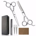 Professional Hair Cutting Scissors & Thinning Shears Set for Salon & Home