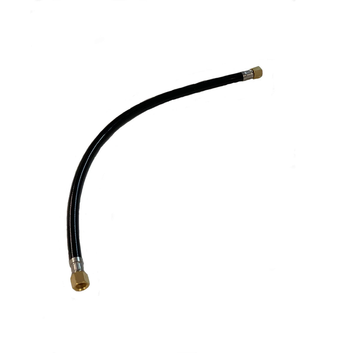 Connecting Hose for Shampoo Bowl - 20 Inch Black Plumbing Fitting