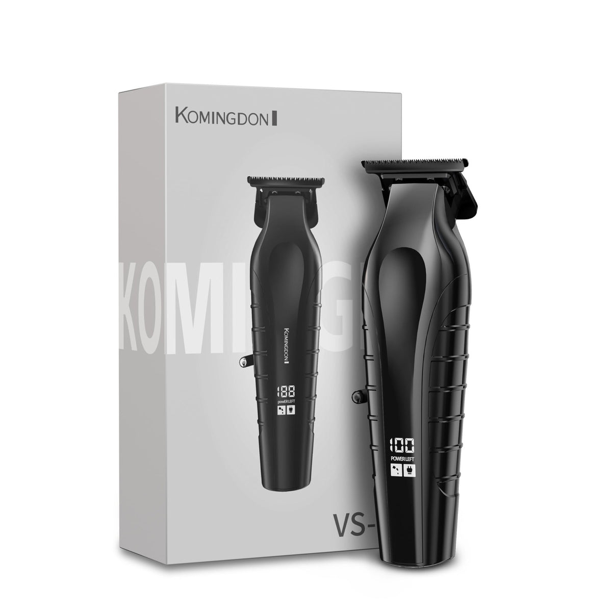 Professional Cordless Beard & Hair Trimmer with Adjustable Guides, USB Rechargeable