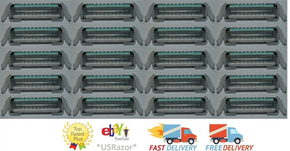 20 Pack Razor Blades Refills for Xtreme3 & Sub Zero Shaving Razors