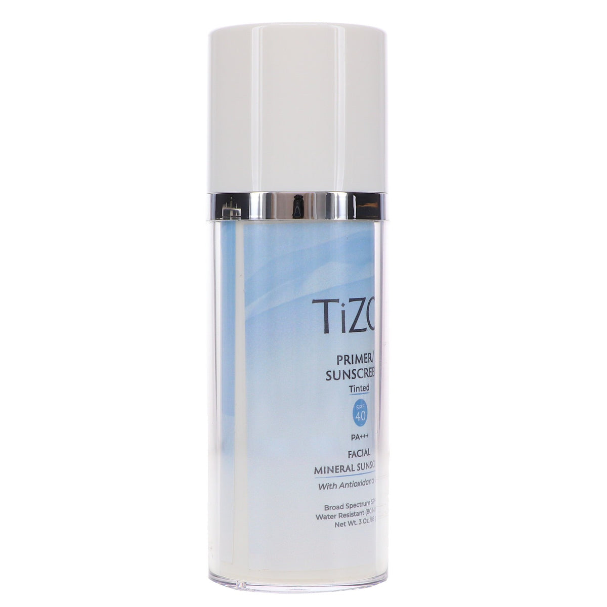 Tinted Mineral Sunscreen SPF 40 - Facial Primer & Sunblock 1.75 oz
