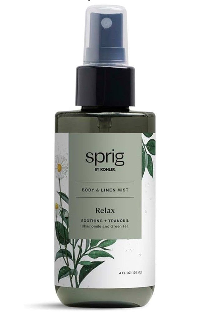 Relax Body & Linen Mist 3-Pack with Natural Essential Oils - Soothing Scent