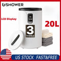 Electric Towel Warmer Bucket with LCD Display 20L Fast Heating & Auto Shut-Off