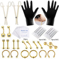 Professional Body Piercing Tool Kit 42/47 Pcs - Piercing Needles Set