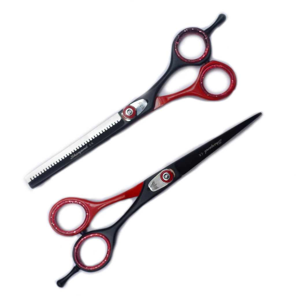 Professional Hair Cutting & Thinning Scissors 6.5" Barber Shears Kit