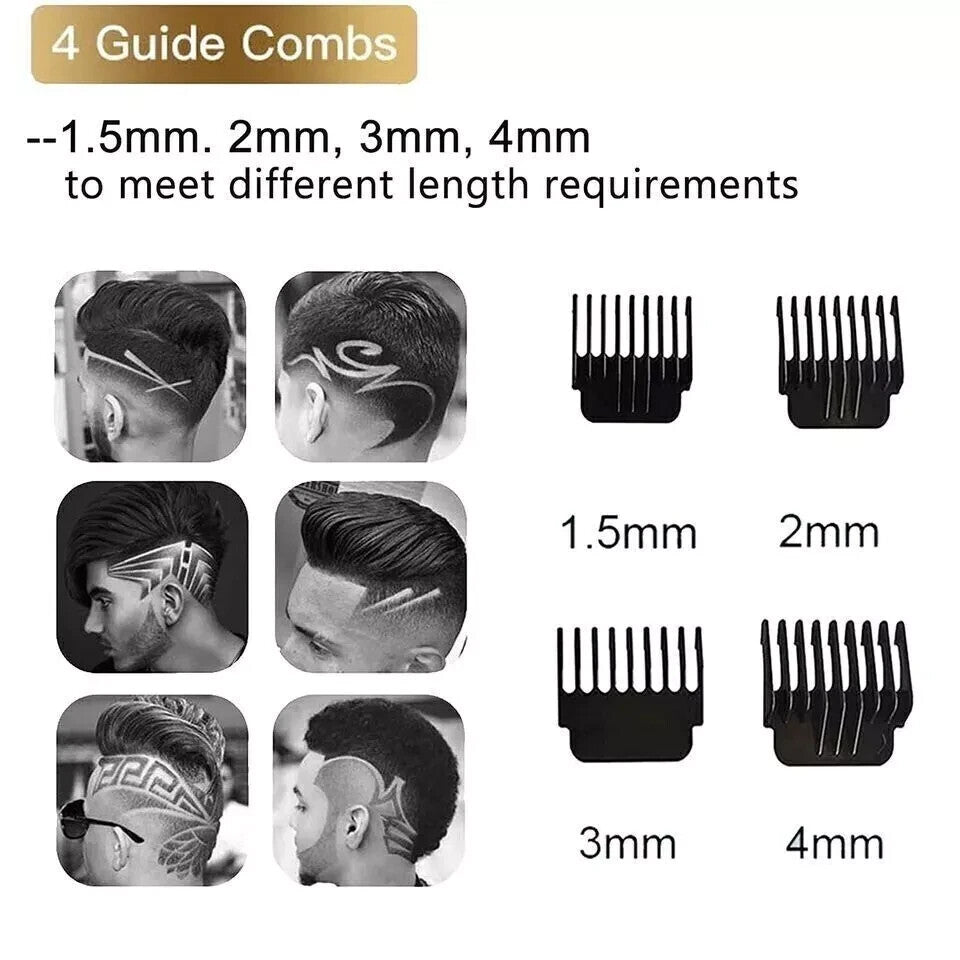 Cordless Hair Clippers and Beard Trimmer for Men & Women - Professional Grooming Machine