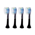 4-Pack Philips Sonicare DiamondClean Adaptive Brush Heads - Black No Box