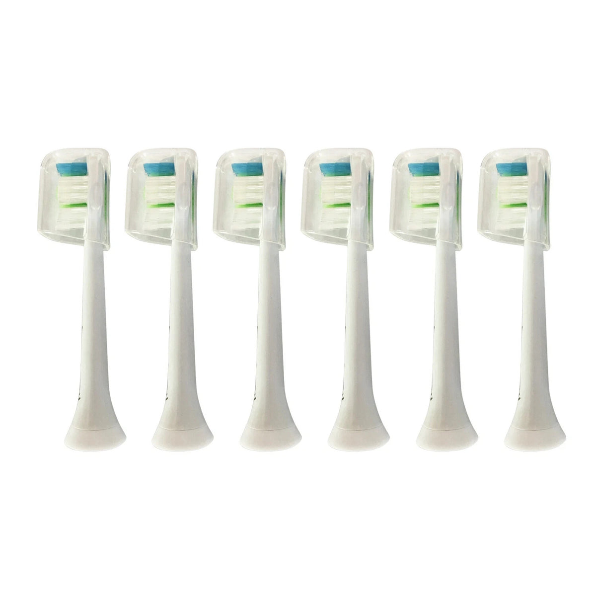 6x Philips Sonicare DiamondClean W Replacement Brush Heads - White, No Box