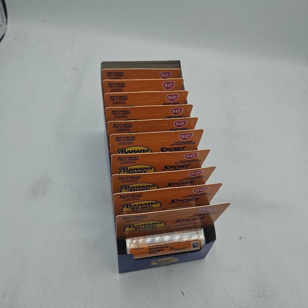 SPF 50 Lip Sunscreen Balm Pack of 10 | Water-Resistant, Hydrating, Unbranded