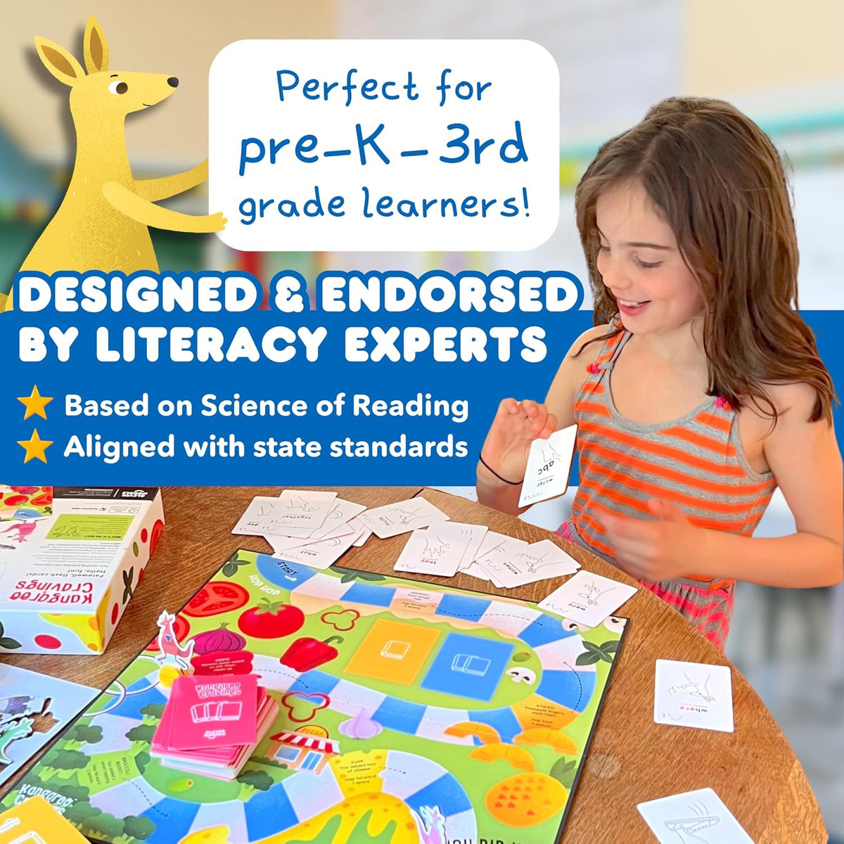 Kids Sight Word Board Game - Educational Learning Toy for Ages 4-9