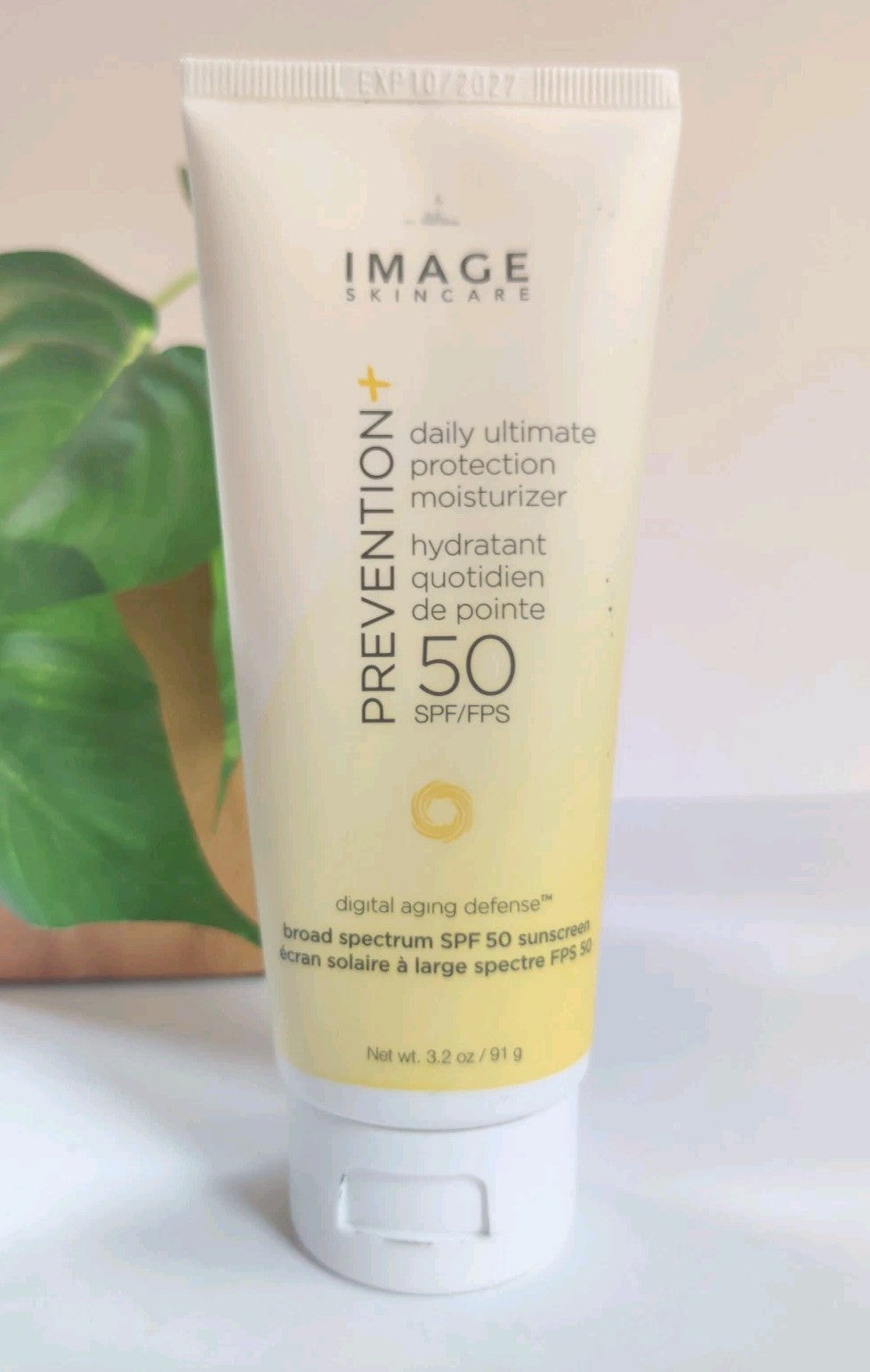 SPF 50 Face Moisturizer with Daily Protection - 3.2 oz Skin Care