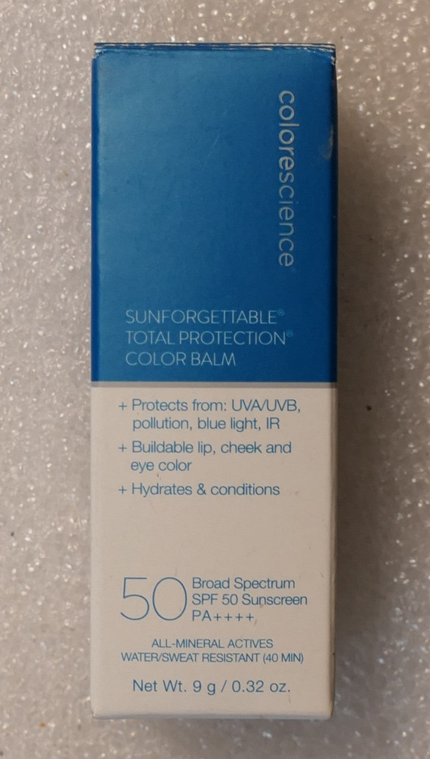 Sunforgettable Total Protection Color Balm Bronze 9g Sunblock Lip Balm
