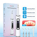Electric Dental Scaler Tartar & Plaque Remover for Teeth Cleaning, Rechargeable with LED Light & 5 Modes