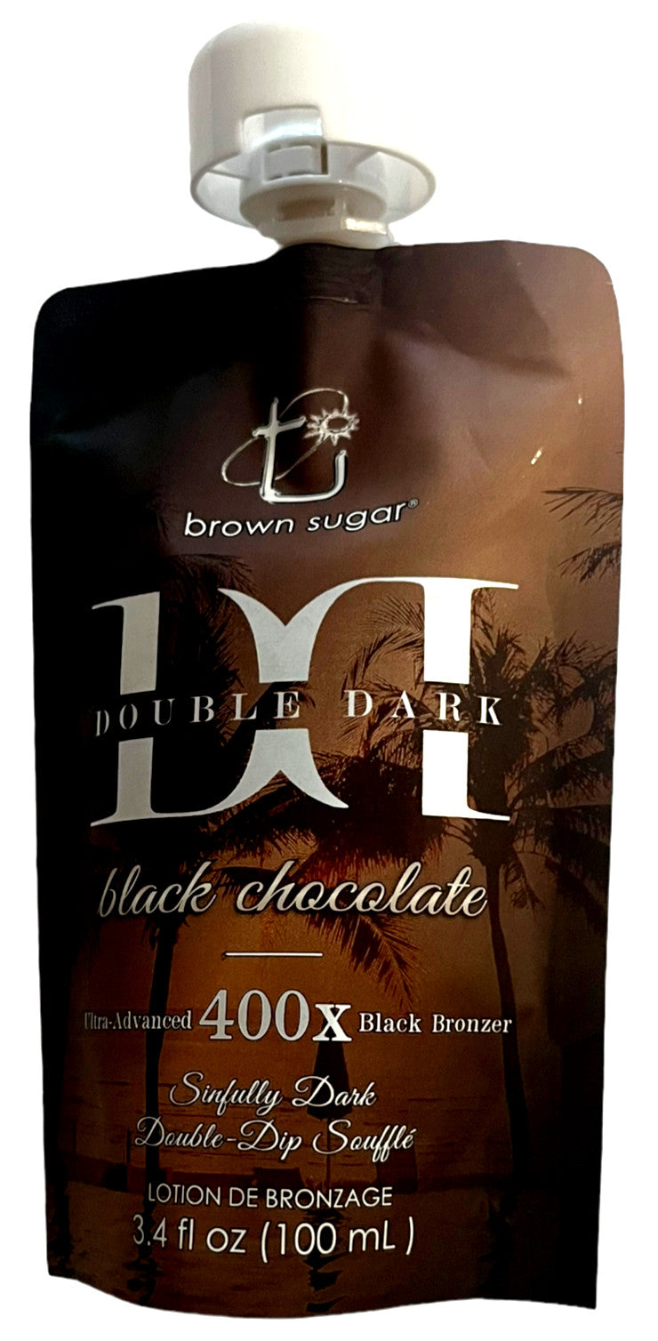 Black Chocolate Bronzer - Double Dark Brown Sugar Ultra 400X 3.4 oz Pouch