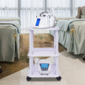Salon Equipment Storage Trolley Cart with 360° Wheels for Beauty Instruments