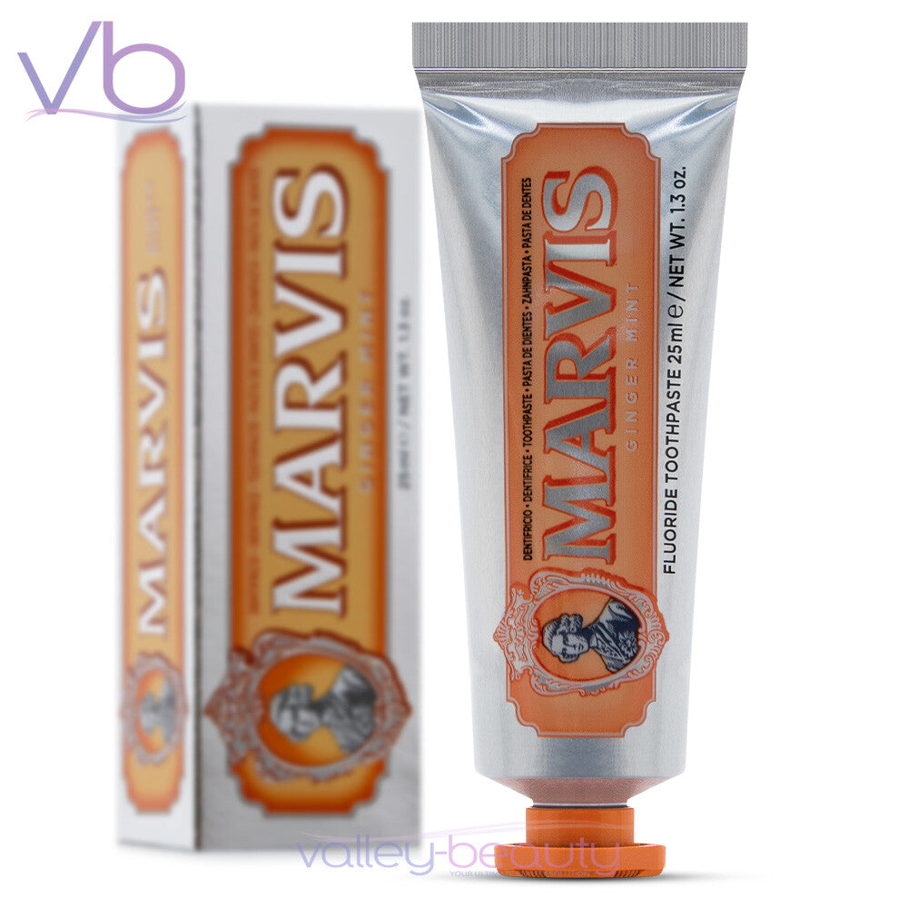 Luxury Italian Ginger Mint Toothpaste with Hot & Cold Effect - All Sizes