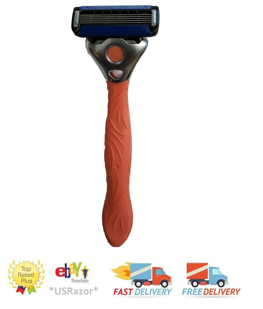 Equate 5 Blade Razor Blade Refills with Trimmer – 16 Count, Close & Comfortable Shave