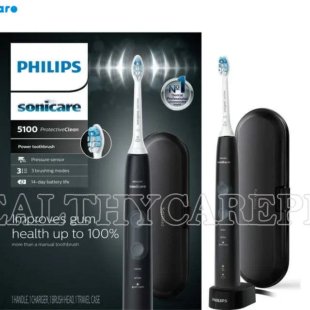 Electric Sonic Toothbrush Set - Rechargeable & Pressure Sensor, Multiple Colors