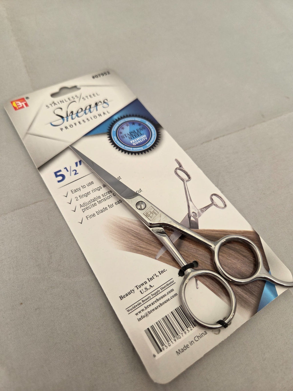 Hair Cutting Scissors Stainless Steel 5.5-7.5 Inch Professional Barber Shears