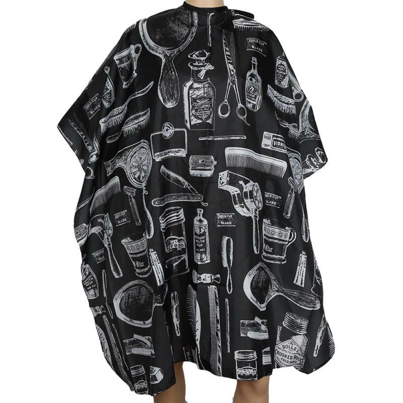Professional Hair Cutting Cape Salon Barber Gown with Adjustable Neck Closure