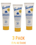 Travel Size Sunscreen Lotion SPF 50 Lot of 3 - Broad Spectrum UV Protection
