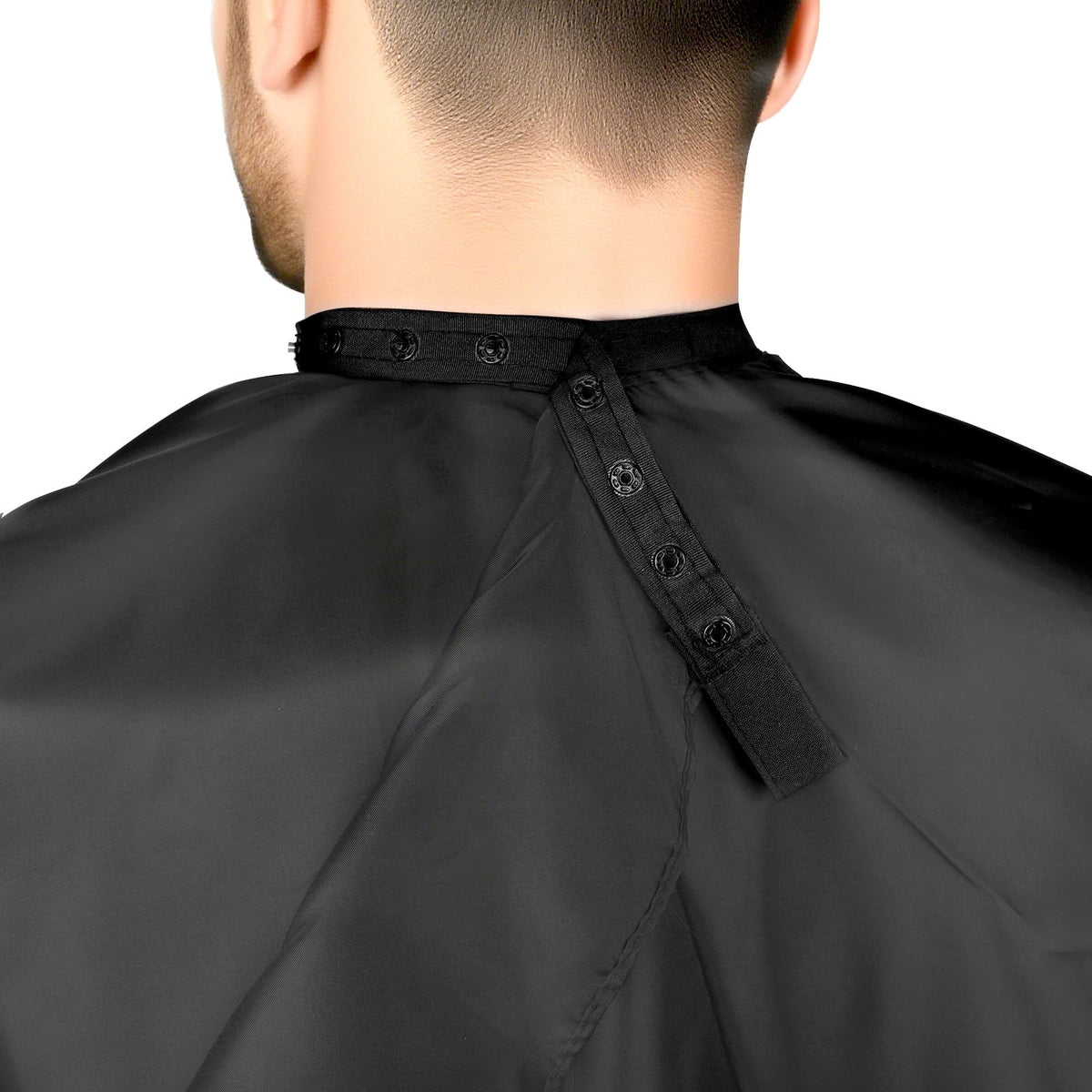 Hair Cutting Cape with Adjustable Snap - Professional Salon & Home Use