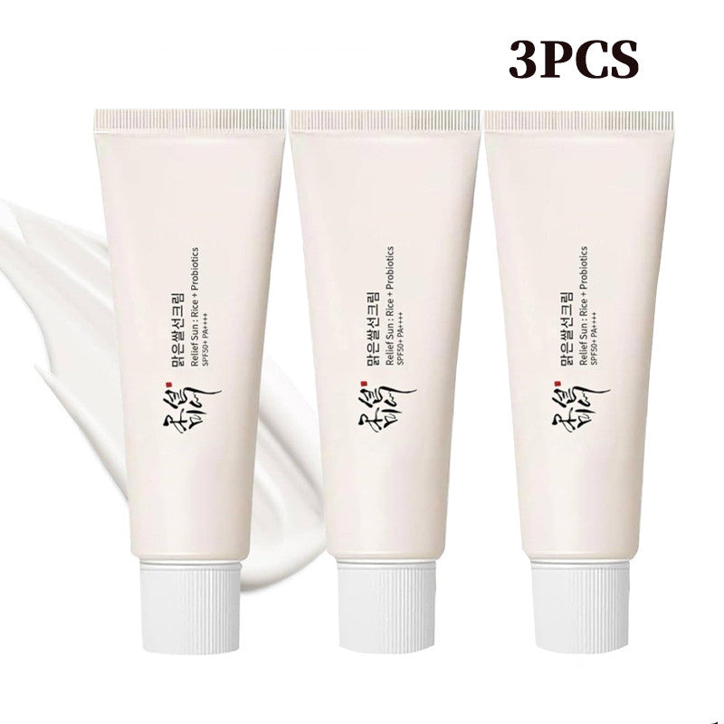 SPF50+ PA++++ Rice & Probiotics Sunscreen - Lightweight Hydrating Face & Body SPF
