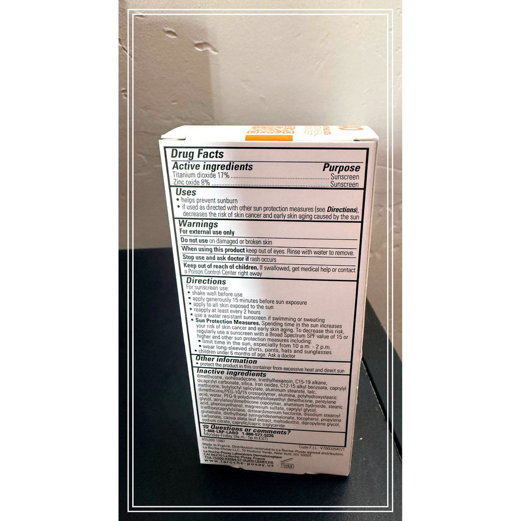 Mineral Sunscreen SPF 40 Tinted Face Sunblock for Sensitive Skin