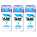 3 Pack Sure Original Solid Anti-Perspirant Deodorant 2.7 Oz - Men & Women Fresh Protection