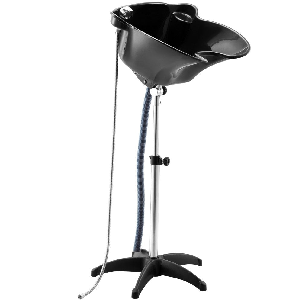 Portable Adjustable Shampoo Bowl with Drain Hose & Shower Head