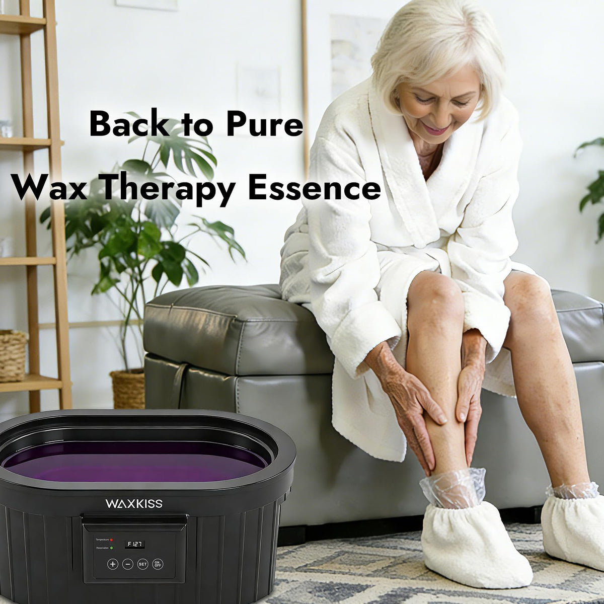 Paraffin Wax Machine for Hands and Feet 5000ml Spa & Arthritis Therapy Kit