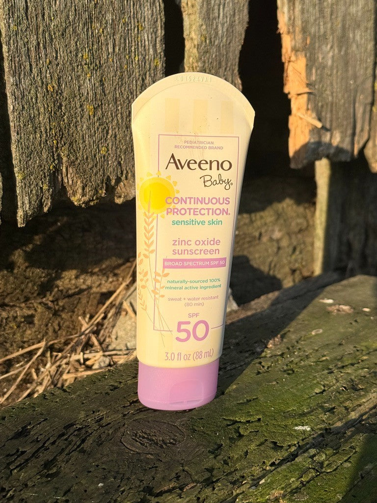Baby Sunscreen SPF 50 Mineral-Based Sensitive Skin Protection 3oz