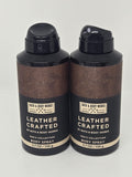 Men's Leather Scent Body Spray Set - 2 x 3.7oz