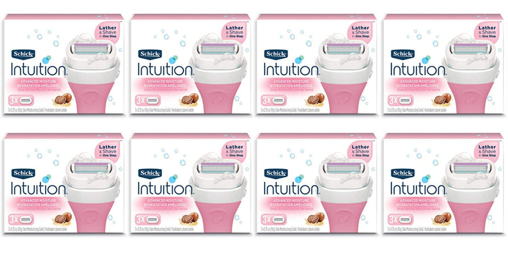 Women's Razor Refill Blades with Choice of Scents - Multiple Pack Sizes