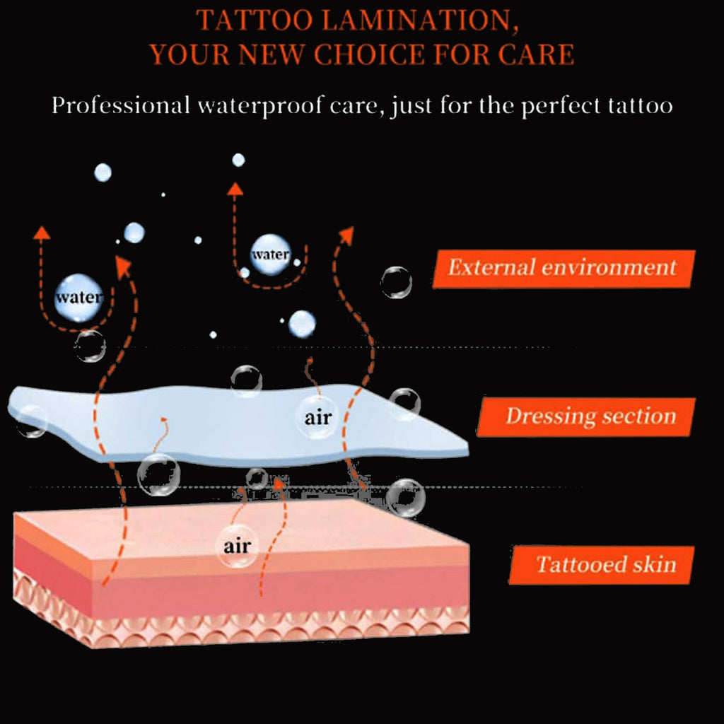 Tattoo Aftercare Film Gel - Protective Liquid Bandage for Wounds 30ml
