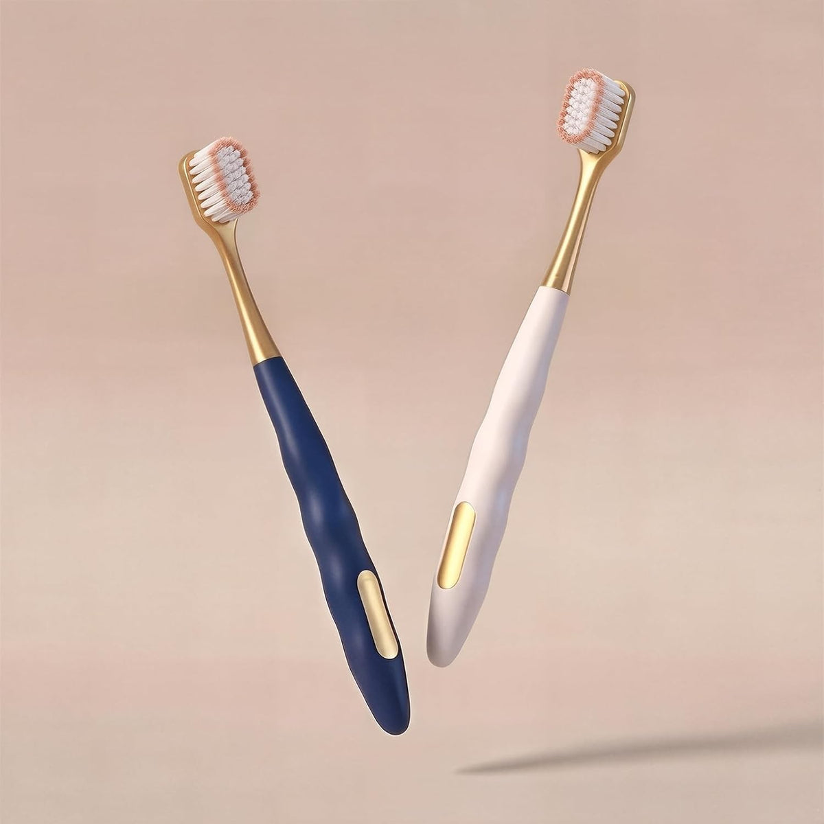 Adult Wide Head Soft Toothbrush Set - Gentle Cleaning for Sensitive Gums