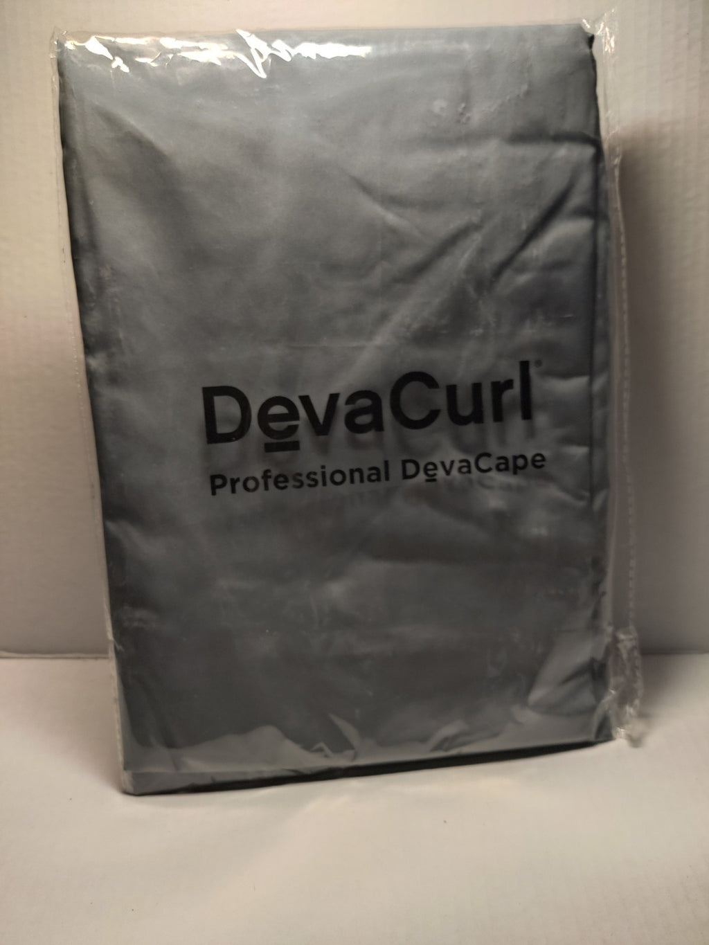 Professional Salon Cutting Cape with Embroidered Logo - Gray