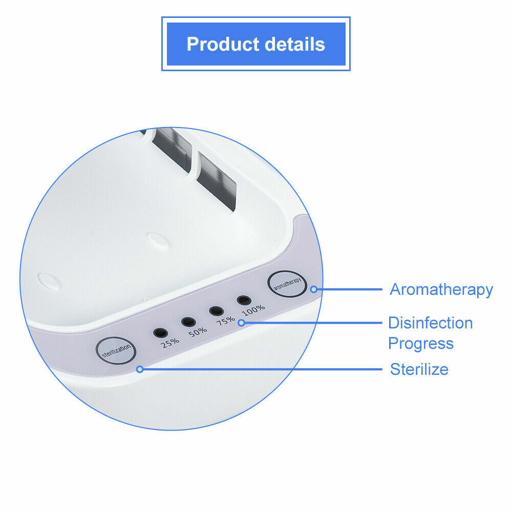 UV Cell Phone Sanitizer Box with Aromatherapy - Disinfection & Cleaning