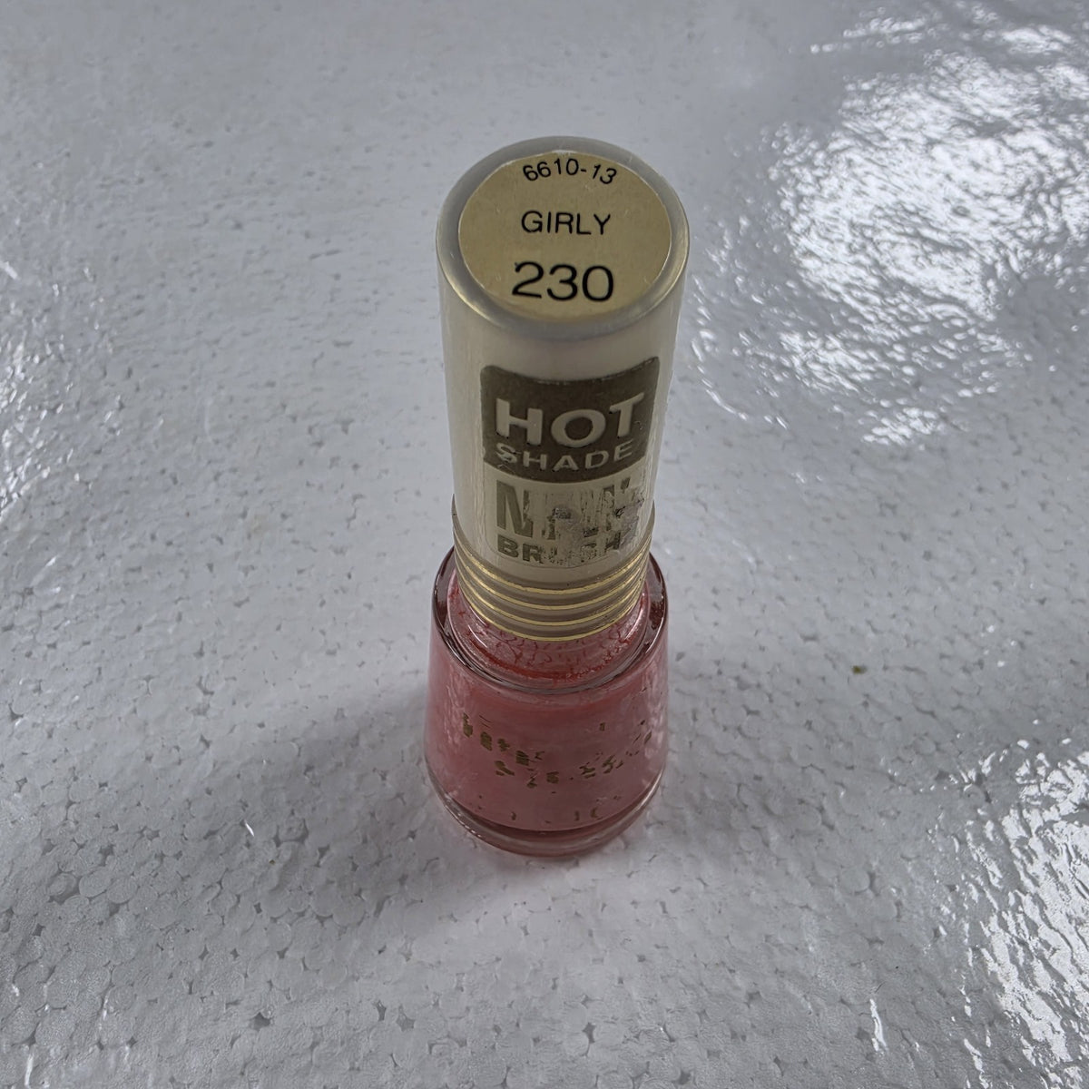 Vintage Revlon Top Speed Nail Polish Shade Girly Limited Edition