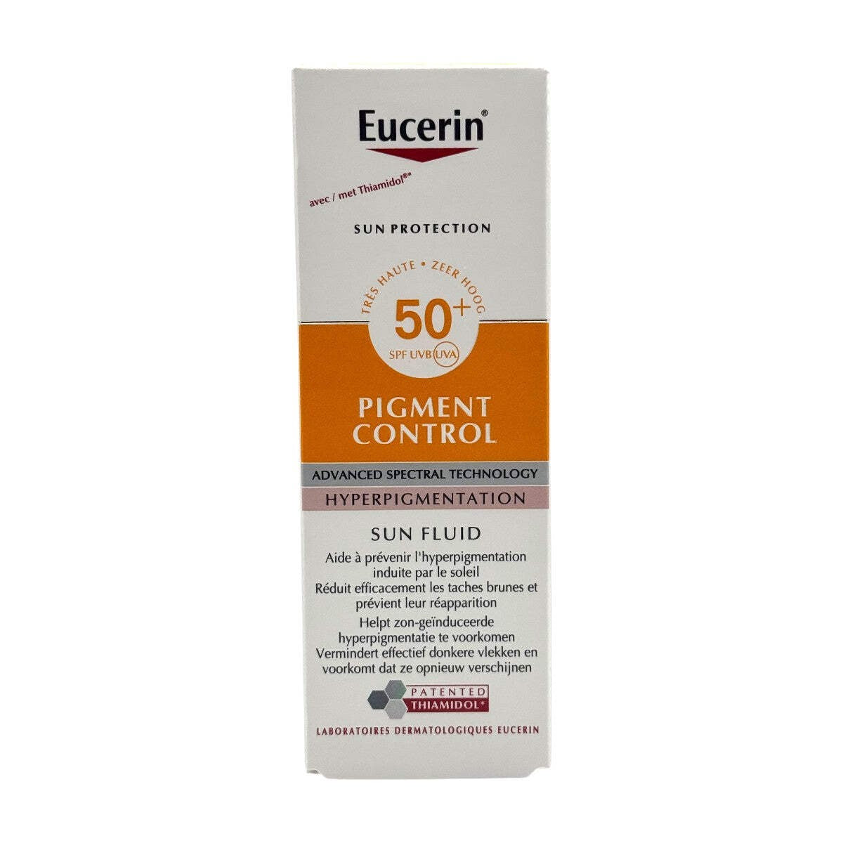 Eucerin Pigment Control SPF 50+ Sun Fluid - Lightweight Face Sunscreen 50ml