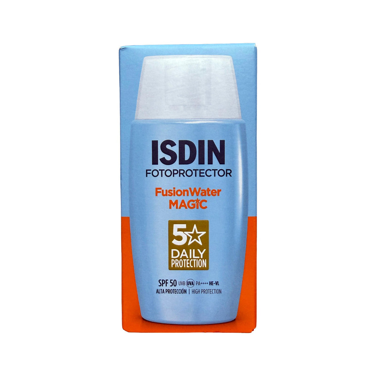 Water-Resistant SPF 50 Face Sunscreen - Lightweight & Invisible, 50ml