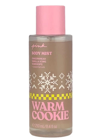 Victoria's Secret Pink Warm Cookie Body Mist - 8.4 oz Fragrance Spray
