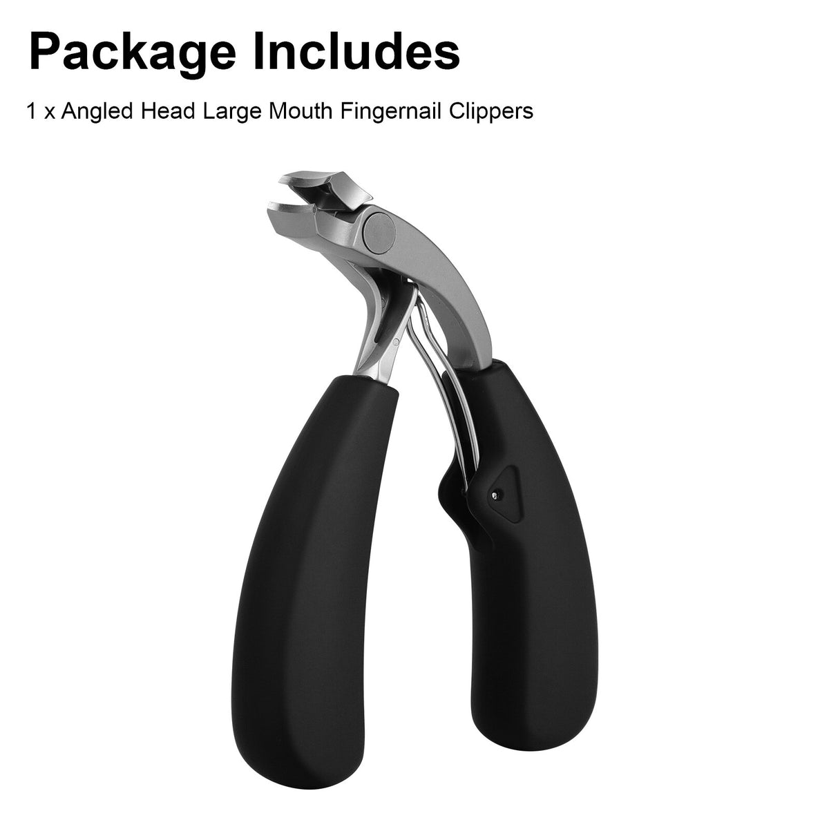 Large Mouth Angled Nail Clipper for Thick Nails - Seniors & Elderly