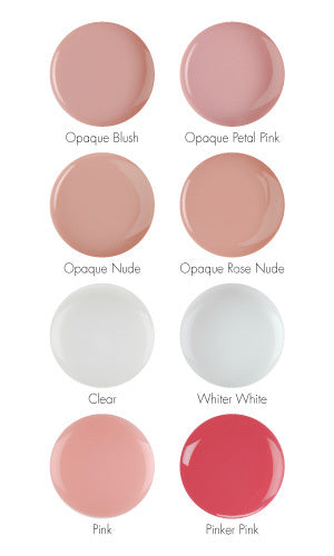 Fiber Gel Nail Builder Kit 8 Colors, Flexible UV Sculpting Gel, 2oz